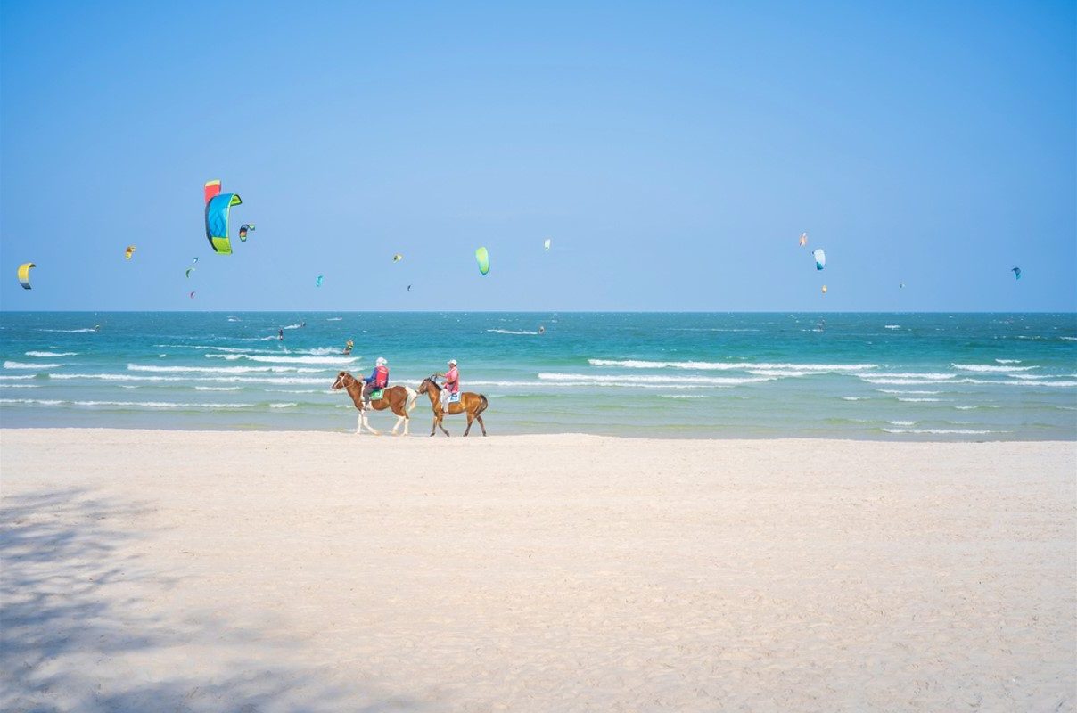 ชายหาดหัวหินสวย