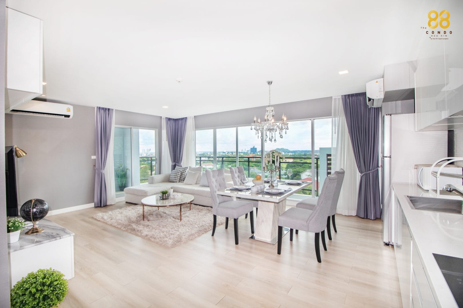 The 88 Condo Huahin คอนโดห้องใหญ่ ชมวิวหัวหินได้แบบ 180 องศา