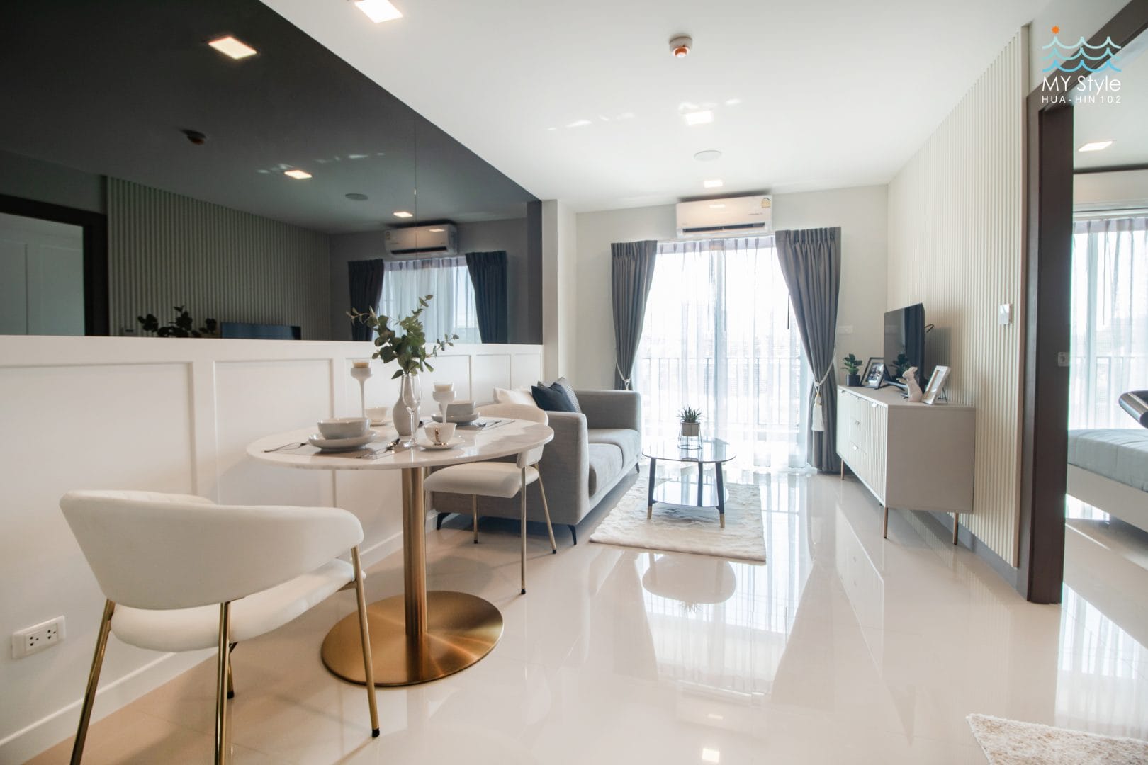 แต่งคอนโดสไตล์ Modern Minimal อบอุ่นน่าพักผ่อน